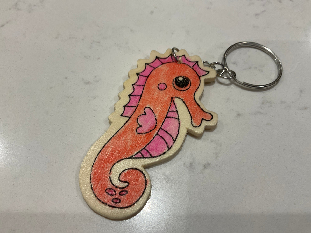 Lovely seahorse Keychain